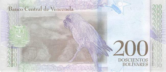 200 Bolivares 2018